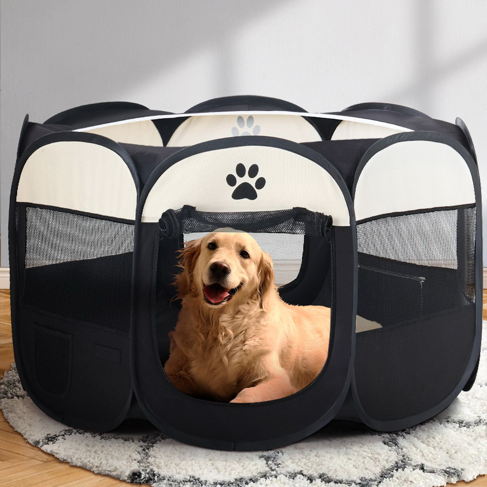 i.Pet Dog Playpen Pet Playpen Enclosure Crate 8 Panel Play Pen Tent Bag Fence Puppy 3XL-7