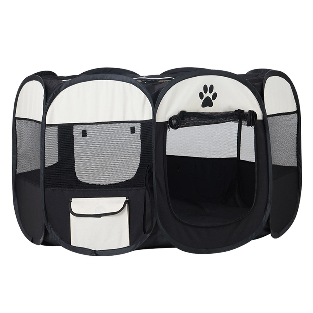 i.Pet Dog Playpen Pet Playpen Enclosure Crate 8 Panel Play Pen Tent Bag Fence Puppy 3XL-0