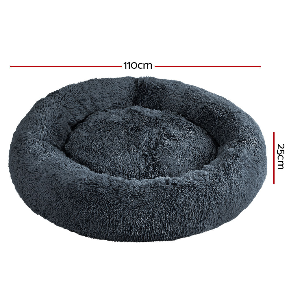 i.Pet Pet Bed Dog Bed Cat Extra Large 110cm Sleeping Comfy Washable Calming-1