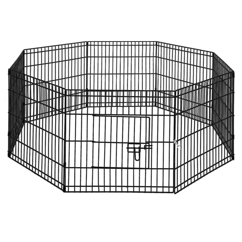 i.Pet Pet Dog Playpen 2X24" 8 Panel Puppy Exercise Cage Enclosure Fence-0