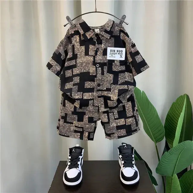 Trendy  Boys Two-piece Set