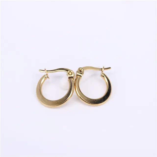 MGUB Stainless Steel Simple Earrings