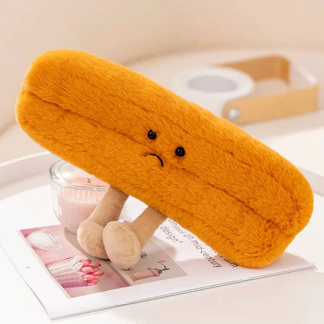 Cartoon Figure Bread Plush Toy