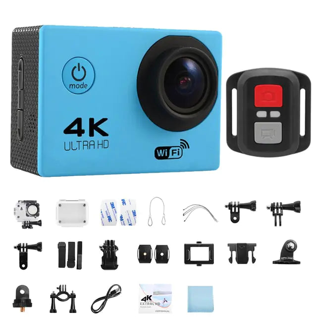 Action Camera Ultra HD 4K/30fps.