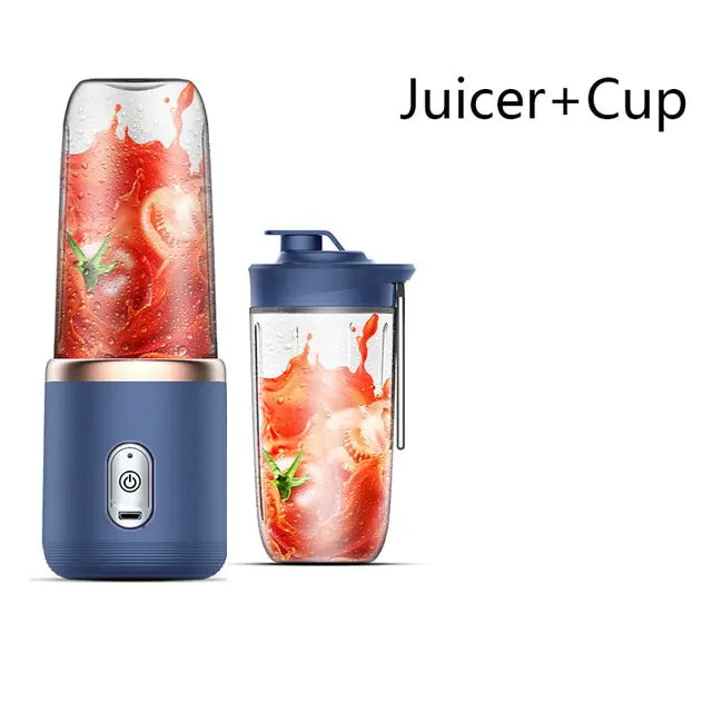 6 Blades Portable Juicer Cup