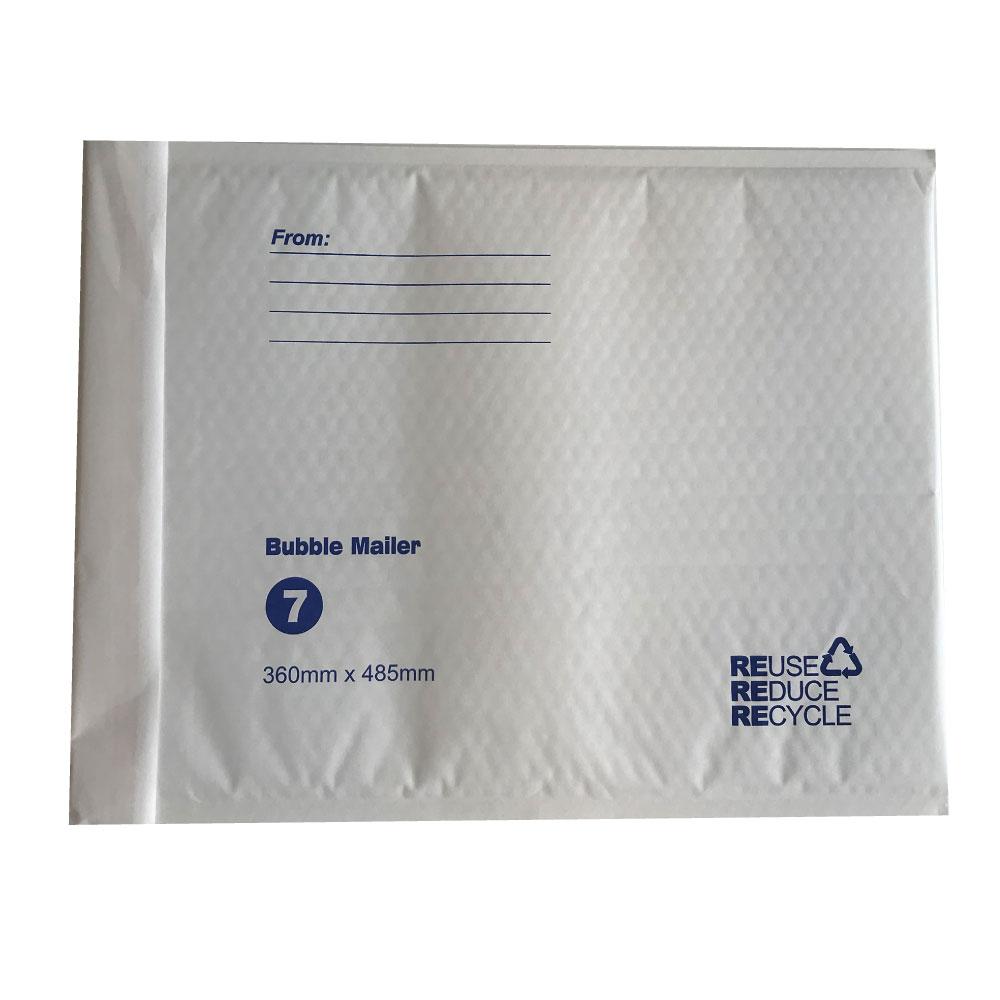 Tempest Bubble Mailers Envelopes White Kraft Paper Padded Eco Mail Postage Bags-9