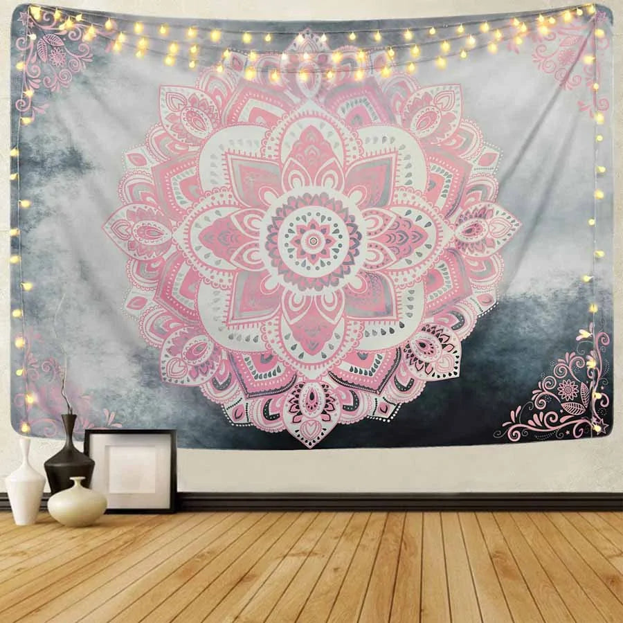 Indian Mandala Tapestry