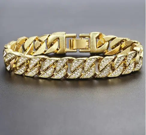 Miami Curb Cuban Chain Bracelet