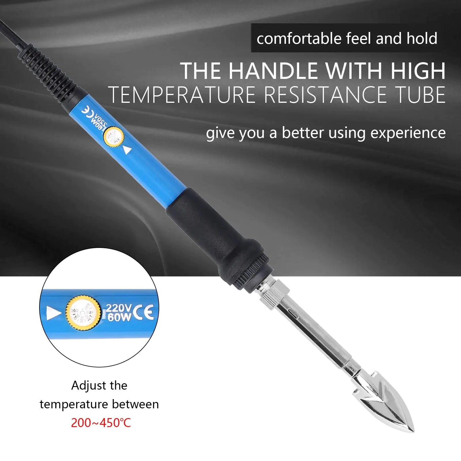 60W Adjustable Mini Soldering Iron