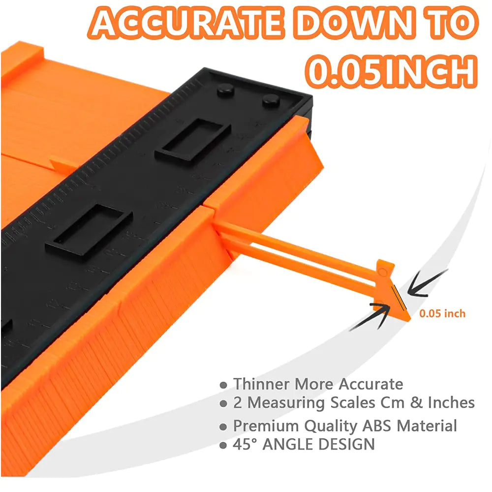 Adjustable Contour Gauge Profile Tool