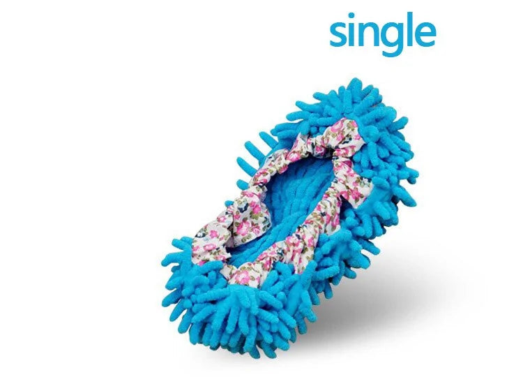 ORZ Microfiber Dust Cleaner Slippers for Floor Cleaning