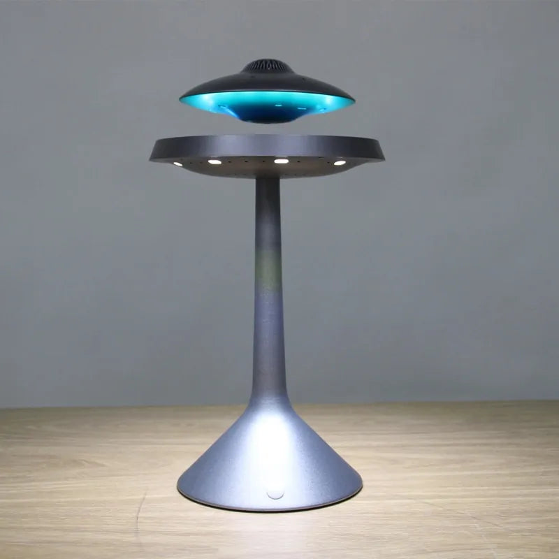 LED Magnetic Levitating UFO Lamp Speaker