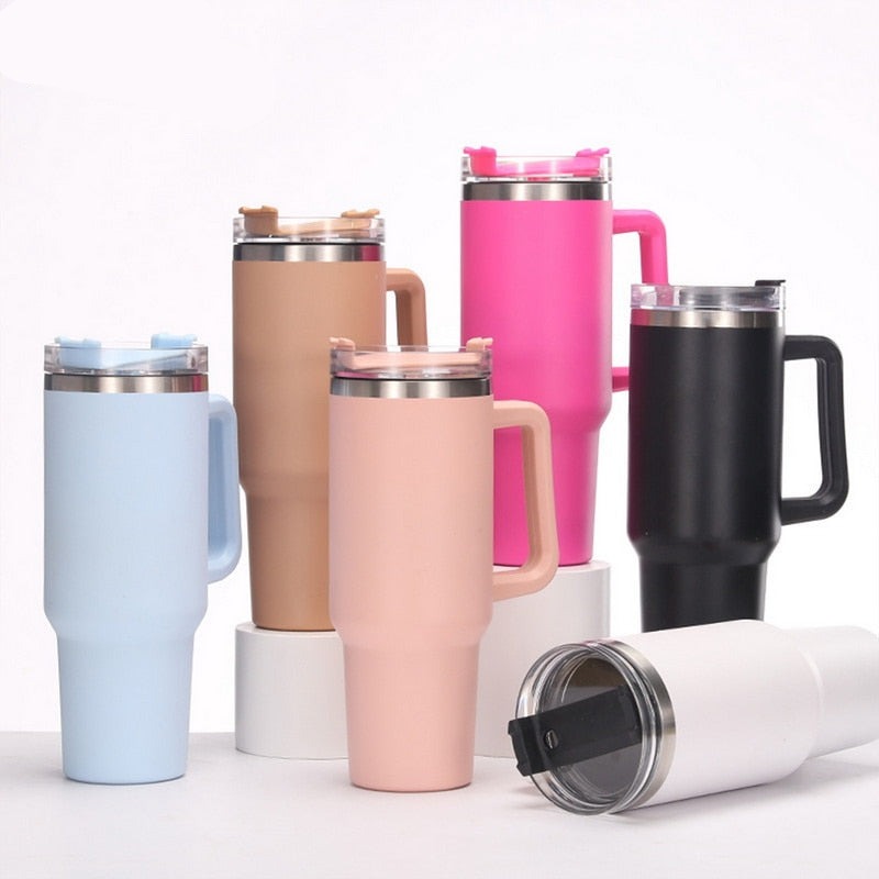 Insulated Tumbler with Handle