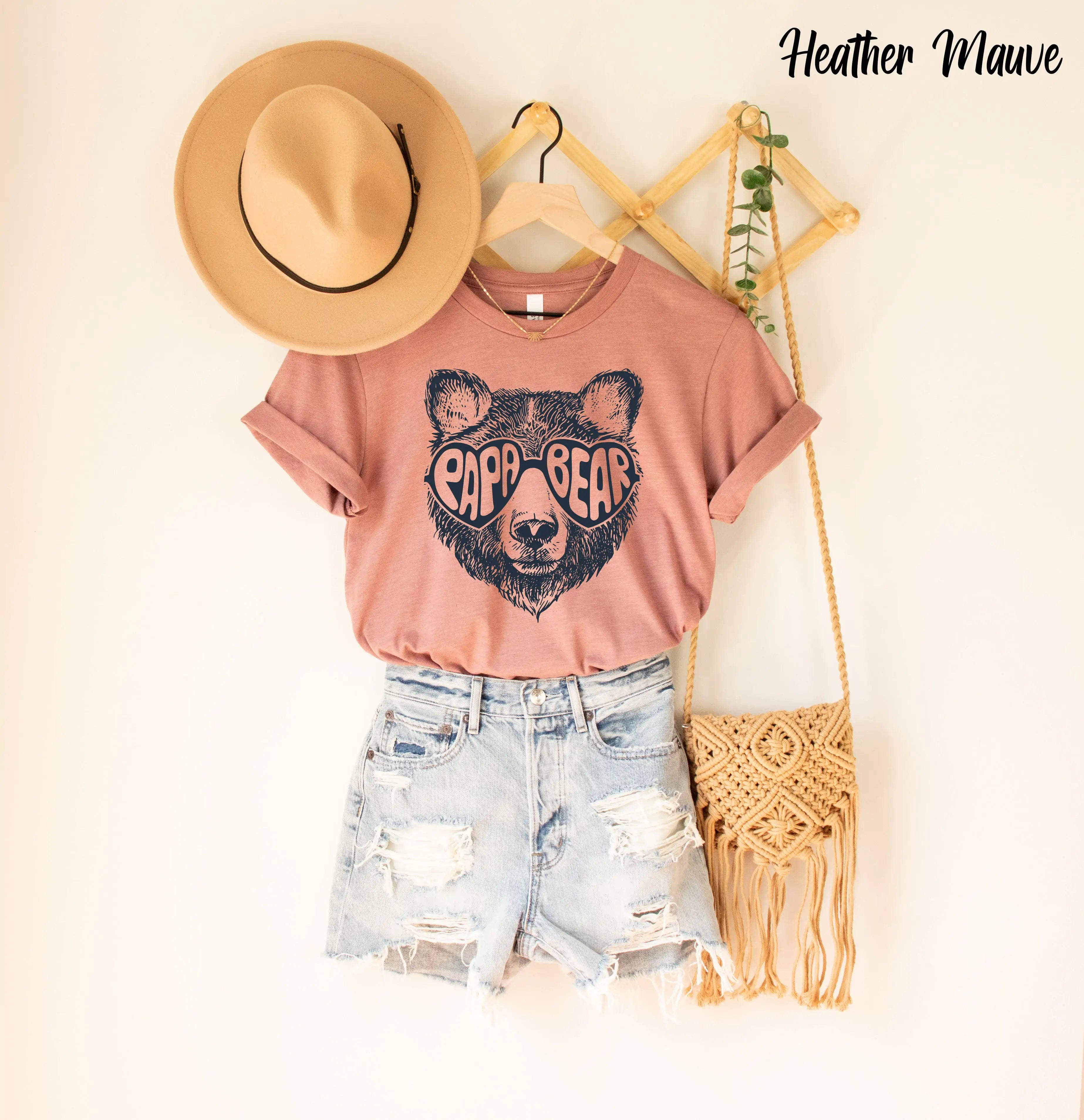 Papa Bear Sunglass Shirt, Daddy Bear Shirt