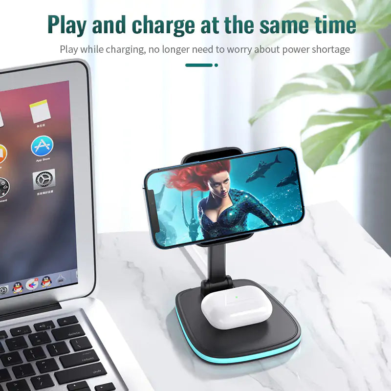 3in1 Magnetic Wireless Charger