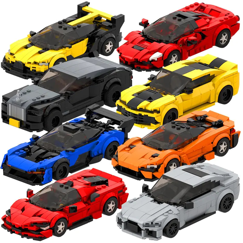 Supercar DIY Building Blocks Set