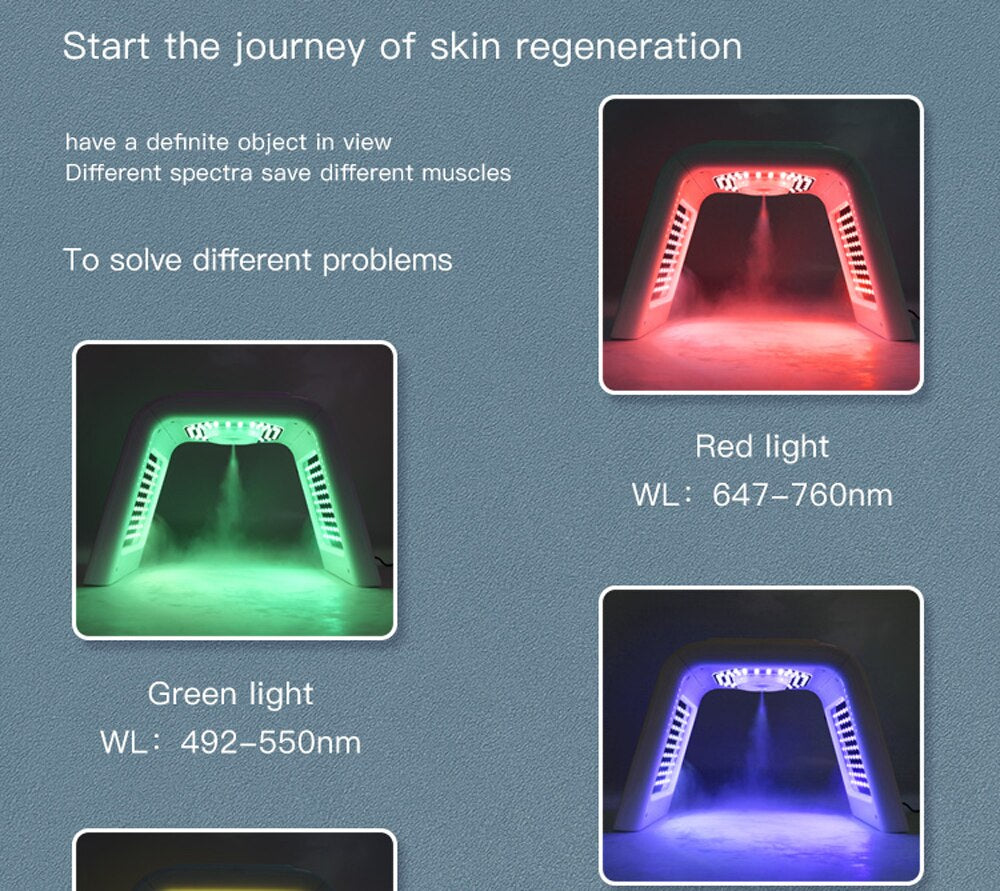 7 Colors LED Facial Mask