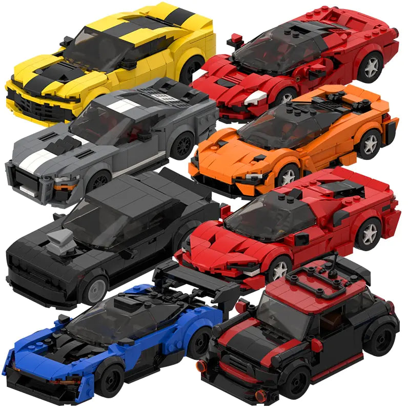 Supercar DIY Building Blocks Set