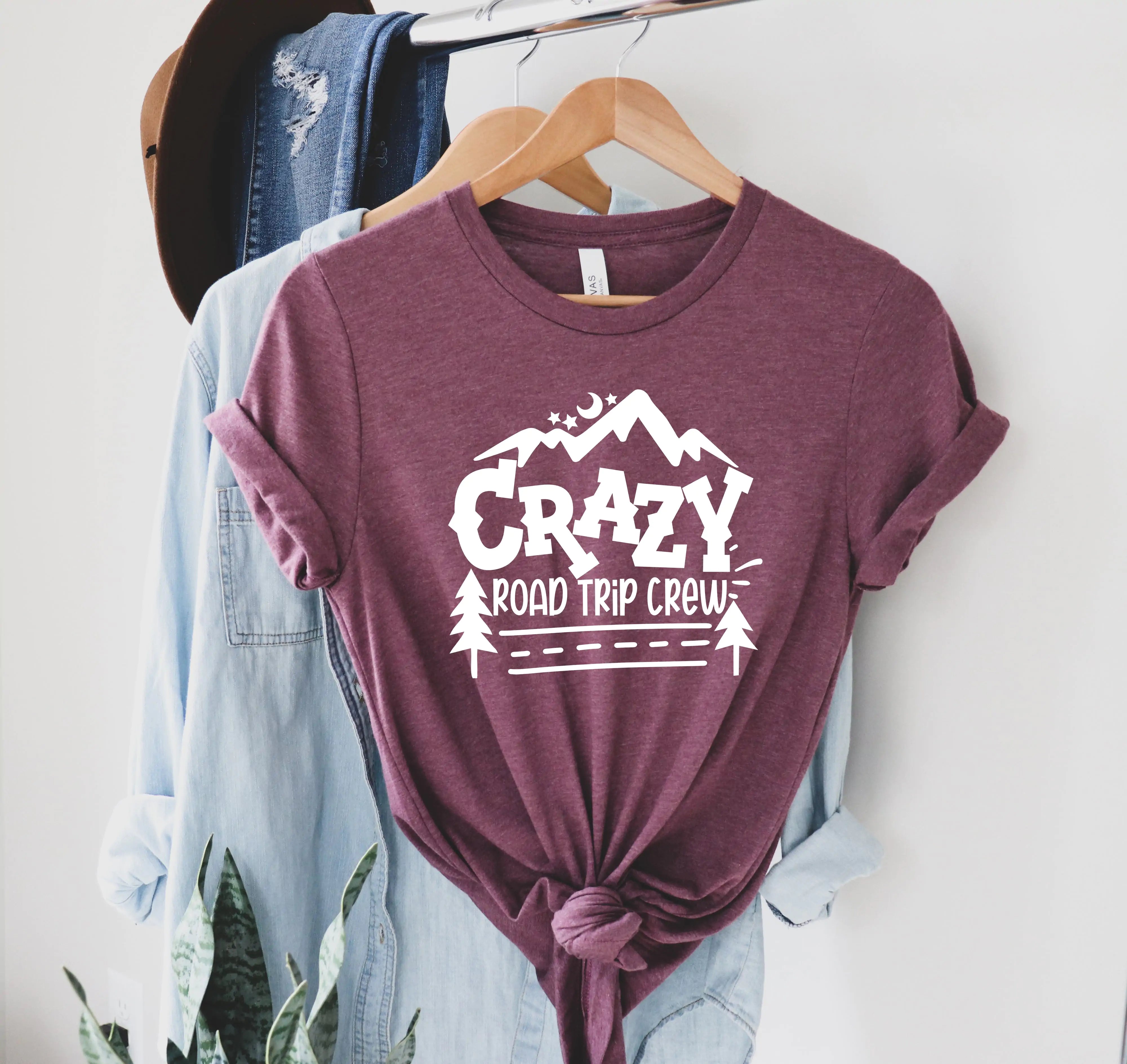 Crazy Road Trip Crew Shirt, Road Trip Shirt