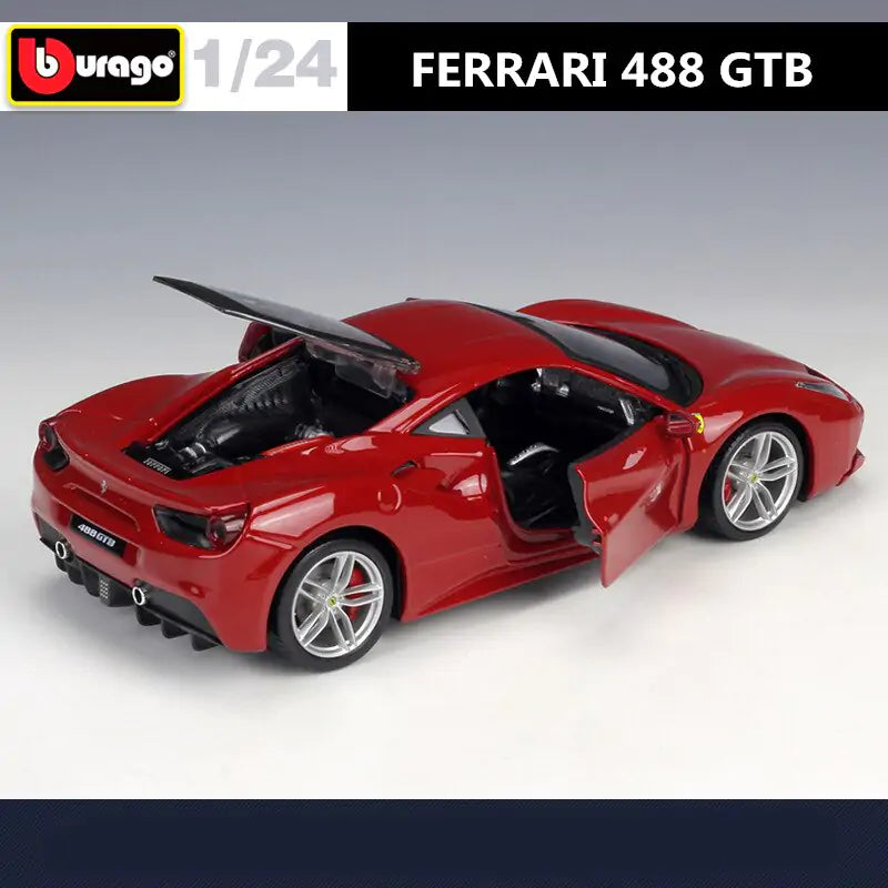 Ferrari 488 GTB Alloy Sports Car Model