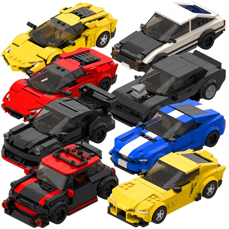 Supercar DIY Building Blocks Set